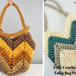 Crochet Alpine tulip bag Free Pattern