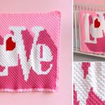 Crochet Heart Throb Blanket Free Pattern