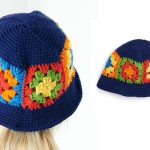 Granny Bucket Hat Crochet Free Pattern