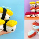 Crochet Chunky Nigiri Sushi Free Pattern