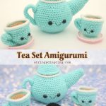 Tea Set Amigurumi Crochet Free Pattern