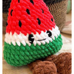 Walter the Watermelon Free Crochet Pattern