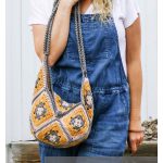 Halcyon Granny Square Bag Free Crochet Pattern