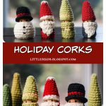 Holiday Corks Free Crochet Pattern