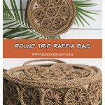 Round Trip Raffia Bag Free Crochet Pattern