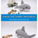 Simon the Shark Amigurumi Free Crochet Pattern