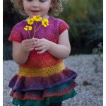 Toddler Ruffle Sweater Free Crochet Pattern