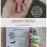 Worry Worms Free Crochet Pattern