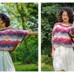 Bat wings Sweater Free Crochet Pattern f
