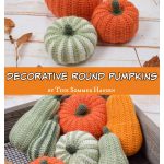Decorative Round Pumpkins Free Crochet Pattern