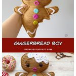 Gingerbread Boy Free Crochet Pattern