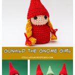 Gunhild the Gnome Girl Free Crochet Pattern