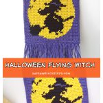 Halloween Flying Witch Free Crochet Pattern