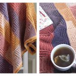 Mitered Square Afghan Free Crochet Pattern