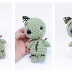 Owie the Voodoo Doll Amigurumi Free Crochet Pattern