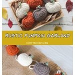 Rustic Pumpkin Garland Free Crochet Pattern