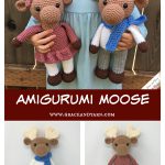 Amigurumi Moose Free Crochet Pattern