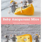 Baby Amigurumi Mice Free Crochet Pattern