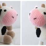 Cow Stuffie Free Crochet Pattern
