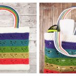 Dragonfly Beach Tote Free Crochet Pattern