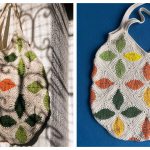 Four Lucky Leaves Tote Bag Free Crochet Pattern