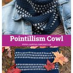 Pointillism Cowl Free Crochet Pattern