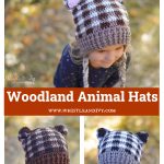 Woodland Animal Hats Free Crochet Pattern