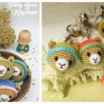 Amigurumi Teddy Bear Keychain Free Crochet Pattern