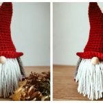 Christmas Gnome Free Crochet Pattern