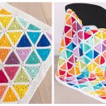 Josephine’s Rainbow Blanket Free Crochet Pattern