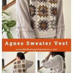Agnes Sweater Vest Free Crochet Pattern