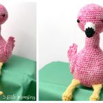 Flamingo Softie Free Crochet Pattern