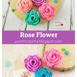 Rose Free Crochet Pattern