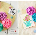 Rose Free Crochet Pattern