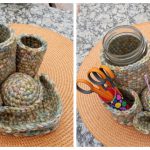 Supplies Organizer Free Crochet Pattern