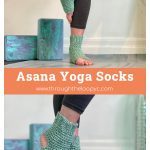 Asana Yoga Socks Free Crochet Pattern and Video Tutorial