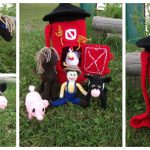 Barnyard Toy Bag Free Crochet Pattern