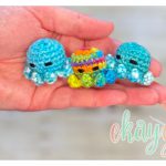 Amigurumi Tiny Scrap Yarn Octopus Free Crochet Pattern