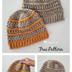 Totally Textured Beanie Free Crochet Pattern