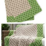 Vintage Flowers Blanket Free Crochet Pattern