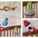 Amigurumi Space Baby Mobile Free Crochet Pattern