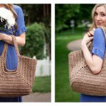 Cove Tote Bag Free Crochet Pattern and Video Tutorial