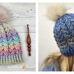Dreamy Cable Hat Free Crochet Pattern