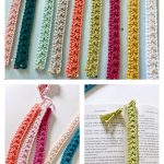 Simply Daisy Bookmark Free Crochet Pattern and Video Tutorial