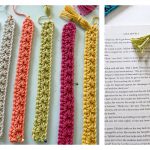 Simply Daisy Bookmark Free Crochet Pattern and Video Tutorial