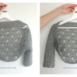Glitzy Bolero Free Crochet Pattern