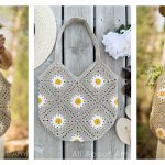 Breezy Days Daisy Bag Free Crochet Pattern