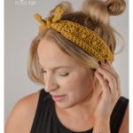 Skinny Picot Headband Free Crochet Pattern and Video Tutorial