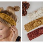 Skinny Picot Headband Free Crochet Pattern and Video Tutorial
