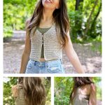 Summer Sunnyside Vest Free Crochet Pattern